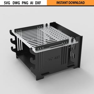 Laser Cut Grill Feuerstelle Design dxf-Datei, tragbare faltbare Grill & Feuerstelle, DIY Feuerstelle, Bbq Designdateien DXF für Plasmen, Laserdatei CNC
