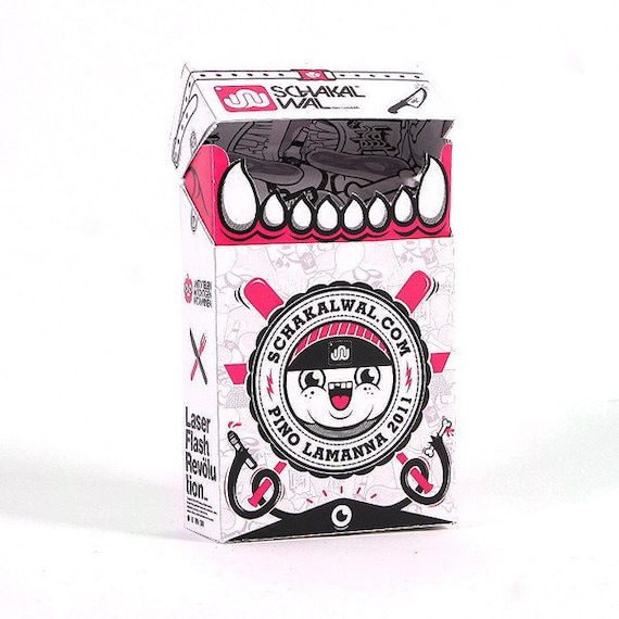 Smokin Hot Cigarette Box Design Template