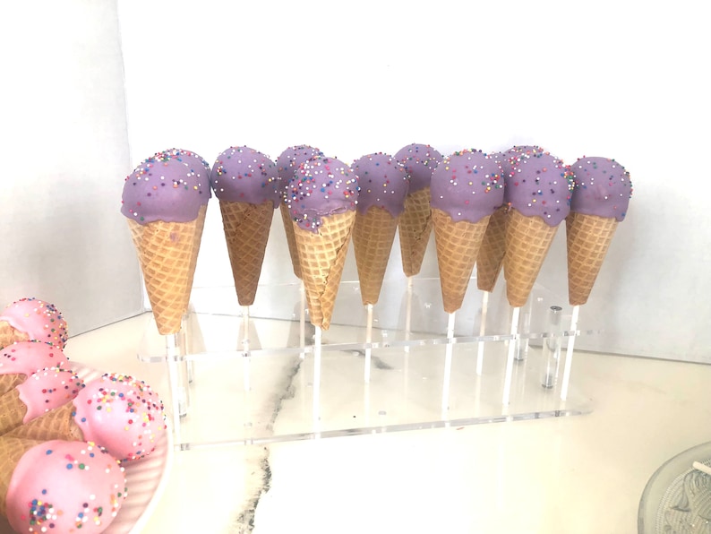 Ice Cream Cake Pops Party Etsy