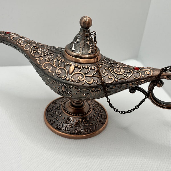 Copper Aladdin's lamps for decoration 22cm/10cm