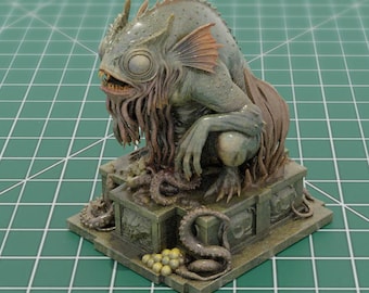 Father Dagon Cosmic Horror Lesser Old One 3D Print Model