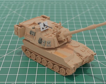 M109A7 Paladin Self Propelled Howitzer 3D Print STL Model