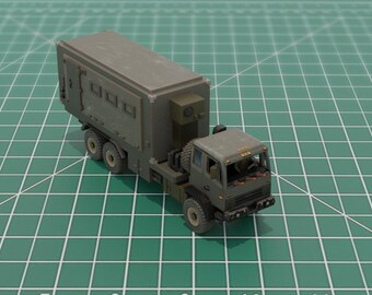 M1087 Military Expandable Van Command Post 3D Print Model