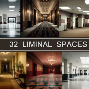 Liminal Spaces Photo Backdrops