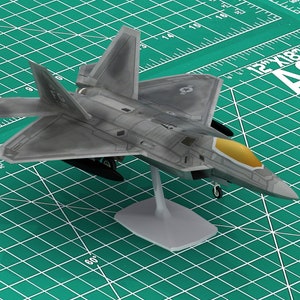 F22 Raptor 3D Print Model