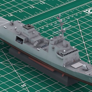 FFG-62 Frigate 3D Print Model File