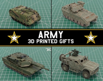 Army & National Guard Custom 3D Print Scale Model Service