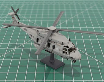 NH-90 Helicopter 3D Print STL Model File
