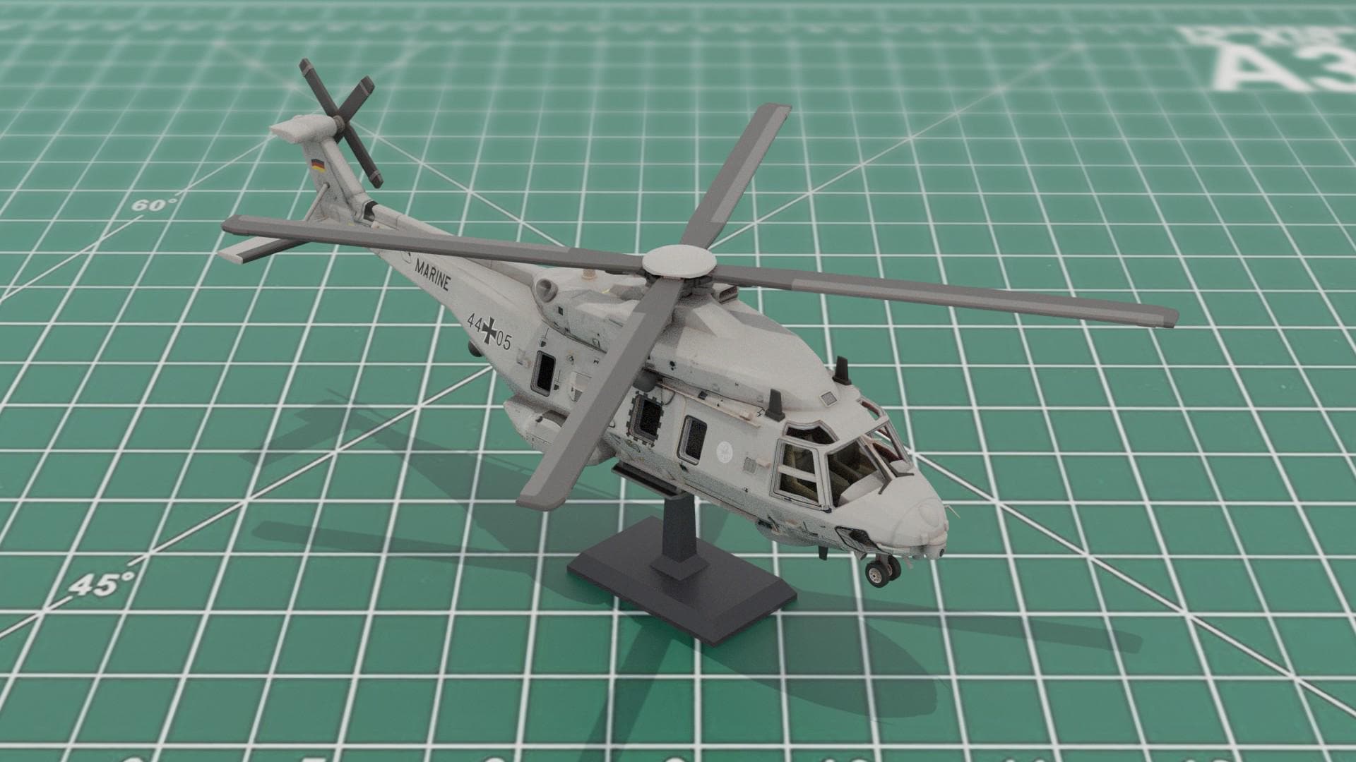NH-90 Helicopter 3D Print STL Model File - Etsy