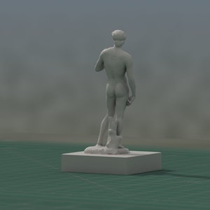 Michelangelo David Statue 3D Print Model STL File image 5