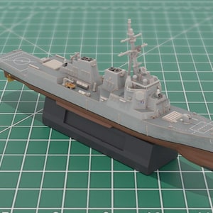USS Arleigh Burke Class Destroyer DDG 3D Print STL Model