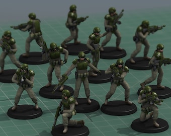 Army Starship Troopers 3D Print Model