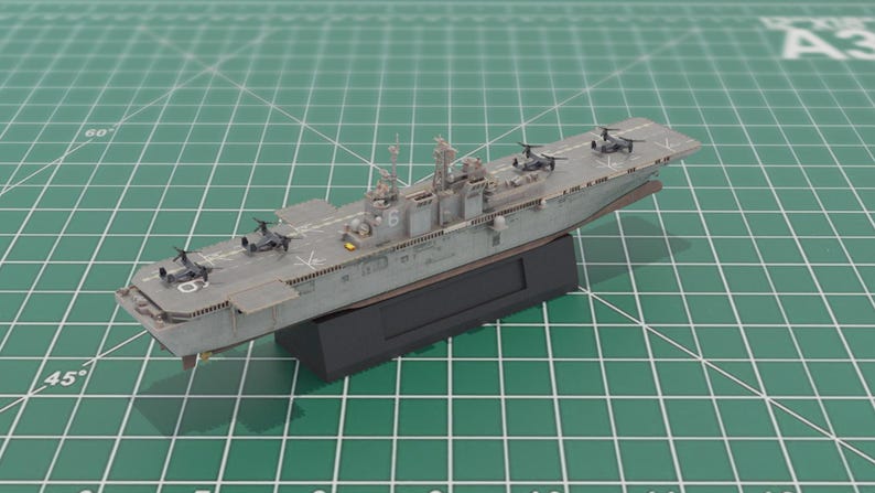 USS America LHA6 Assault Ship 3D Print Model STL File Digital Download image 9