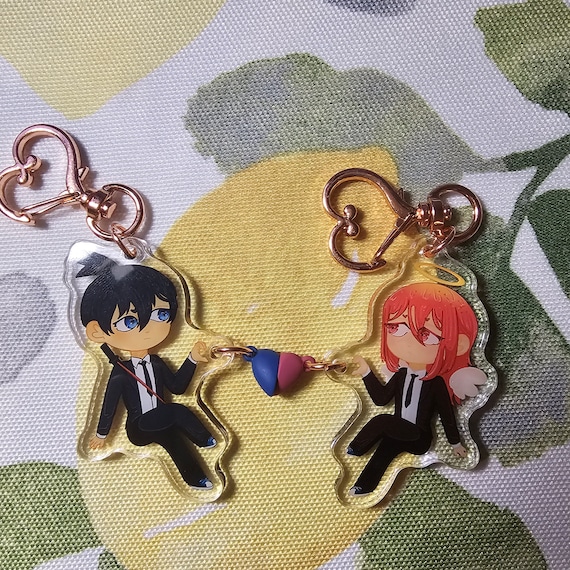INSTOCK: AkiAngel CSM Heart Magnet Keychain Sets
