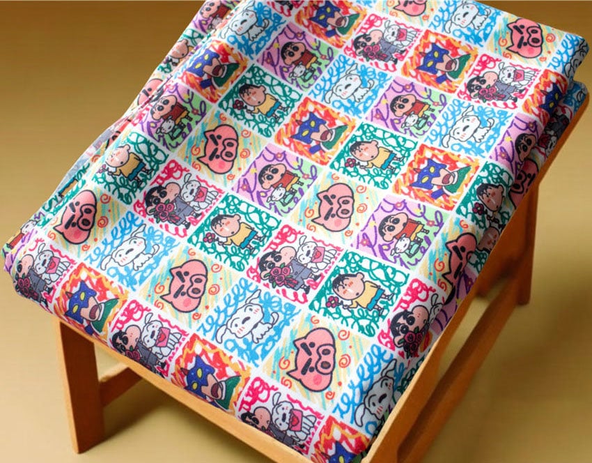 Crayon Shin-chan Fabric - Cartoon Twill Fabric - Fine Canvas Fabric - Quilting Fabric - By The Half Yard