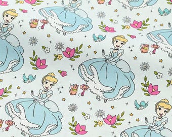 Disney Princess Explore New Worlds Panel Fabric, Sold by the Panel