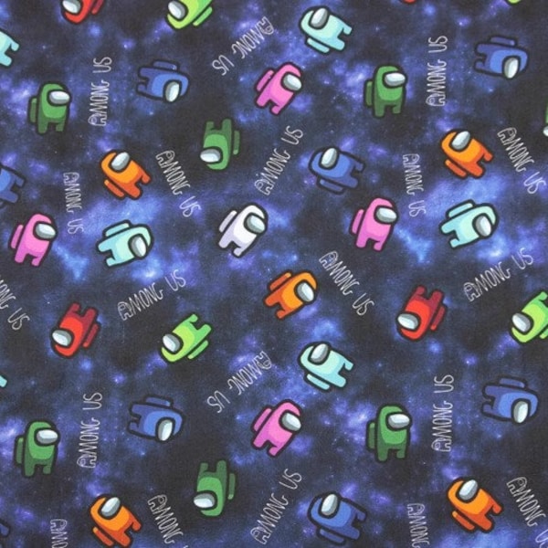 Video Game Fabric - Fun Game Fabric - Cartoon Fabric - 100% Cotton Fabric - Quilting Fabric - By The Half Yard