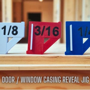 Window / Door Casing Reveal marking Jig set V2