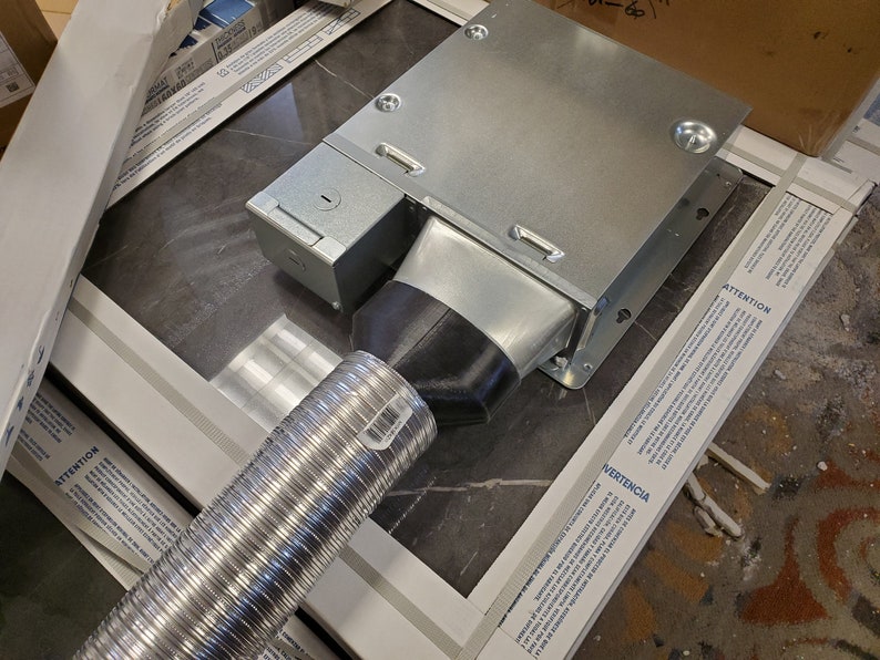 4 Inch Oval to 3 Inch Round Bathroom Fan Duct Reducer Etsy