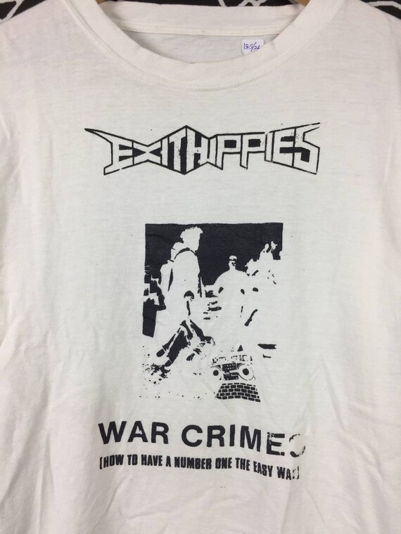 Vtg Exithippies War Crimes Japanese Crust Thrash … - image 3