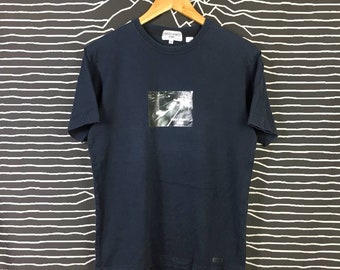 Vtg Kansai Yamamoto Homme Graphic Tee / Avantgarde / Japanese Designer / 90s Fashion Brand / Luxury T Shirt Size M