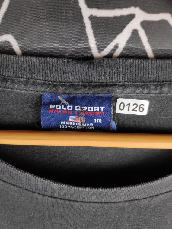 Vtg Polo Sport Ralph Lauren Spell Out Lo Life Lon… - image 7