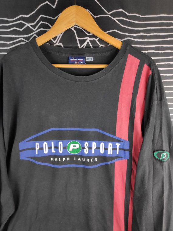 Vtg Polo Sport Ralph Lauren Spell Out Lo Life Lon… - image 3