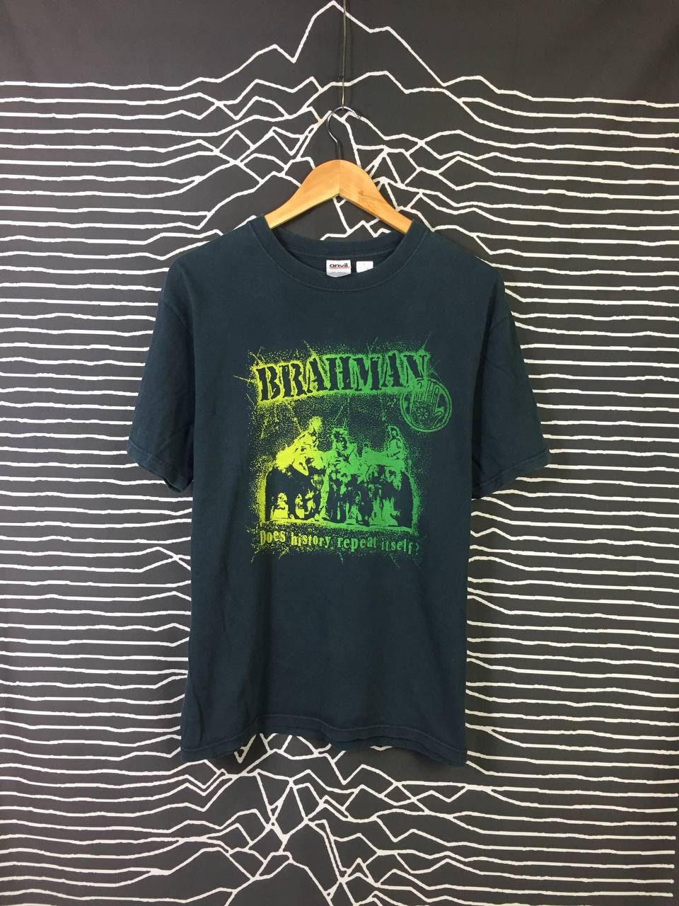 Vtg Brahman Japanese Punk Band Tee Green Day 90s Punk Rock T