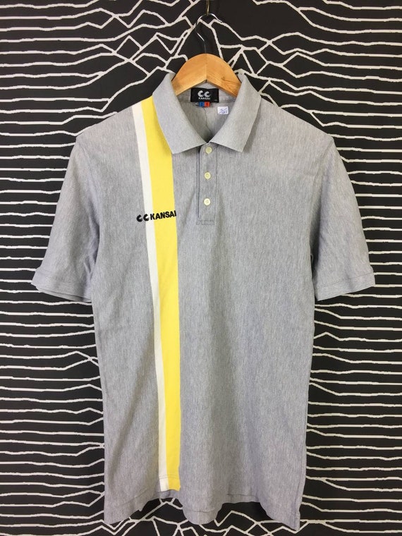 Vtg CC Kansai Avantgarde Kansai Yamamoto Polo Tee… - image 2