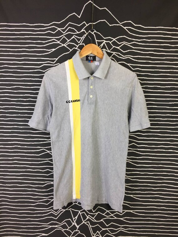 Vtg CC Kansai Avantgarde Kansai Yamamoto Polo Tee… - image 1