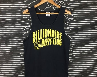 Billionaire Boys Club Pharell William Collab Sleeveless Tee / Hip Hop 90s / Skates T Shirt / 90s Streetwear Tank Top Size M