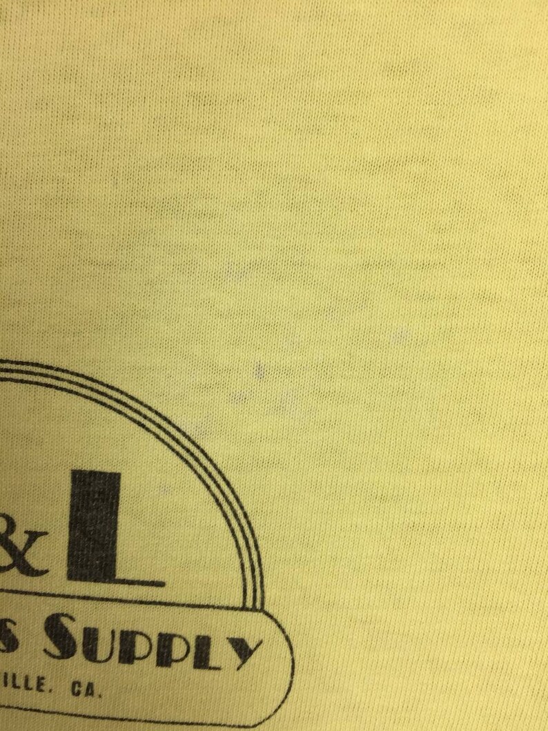 Entry Clothing A&L Builders Supply Victorville Tee / Rock Roll / Japan