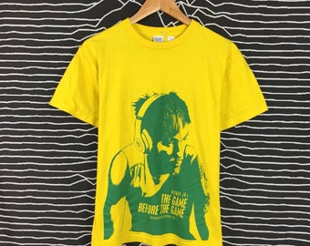 Vtg Neymar Jr The Game Before The Game Beats Promo Tee / Blokecore 90s / Sportswear T Shirt / 90s Football Kit T Shirt Size M