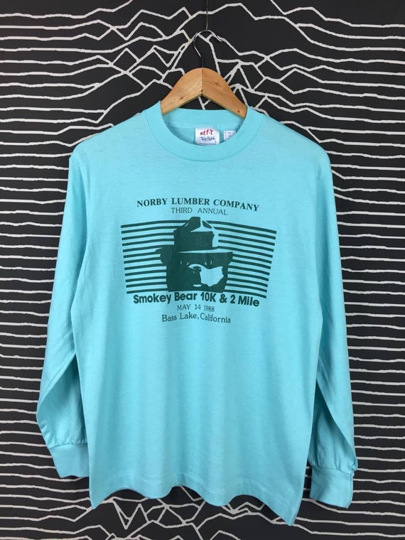 Vtg 80s 50/50 Hef T by Tee Jays Norby Lumber Comp… - image 3
