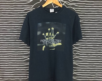 Vtg 00s The Porcupine Tree UK Rock Band The Incident Album Tour Tee / Gun N Roses 90s / Rock & Roll T Shirt / 90s Band T Shirt Size M
