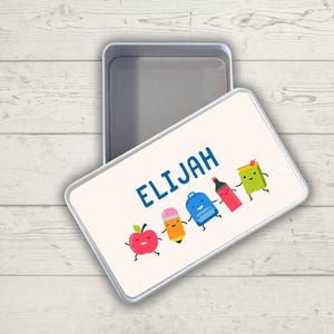 Personalised Tin, Cookie Tin, Treat Tin, Personalised Keepsake Tin, Gift for kids, Small Keepsake, Storage Tin, Personalised Gifts