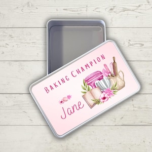 Personalised Tin, Cookie Tin, Treat Tin, Personalised Keepsake Tin, Gift for mum, Small Keepsake Box, Gift for granny, Gift for her,