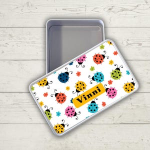 Personalised Tin, Cookie Tin, Treat Tin, Personalised Keepsake Tin, Gift for kids, Small Keepsake, Storage Tin, Personalised Gifts