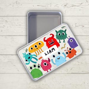Personalised Tin, Cookie Tin, Treat Tin, Personalised Keepsake Tin, Gift for kids, Small Keepsake, Storage Tin, Personalised Gifts