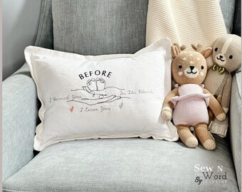 Before I formed you, I knew you Pillow
