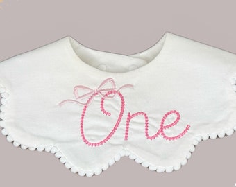 Take a Bow First Birthday Bib