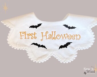 Baby First Halloween Bib