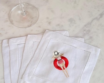 Floating Cocktail Napkins