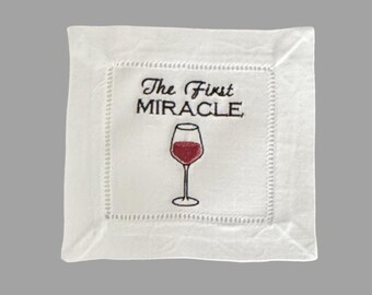The First Miracle Cocktail Napkins, set 4
