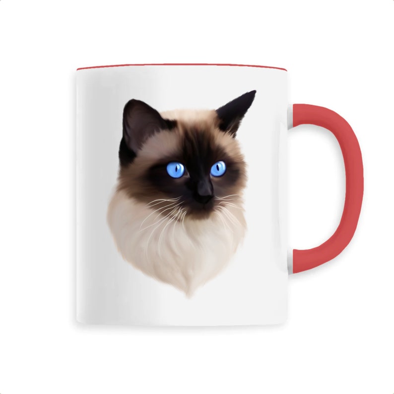 Mug chat siamois personnalisable avec nom image 6