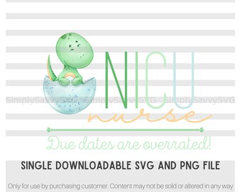 Dinossauro enfermeira da UTIN | Arquivo PNG SVG | prematuro | enfermeira do bebê | cuidados neonatais