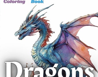 Draghi / Libro da colorare