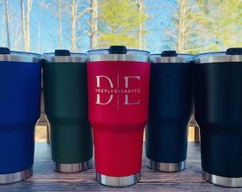 Custom Engraved 30oz Tumbler: Personalized Stainless Steel Drinkware