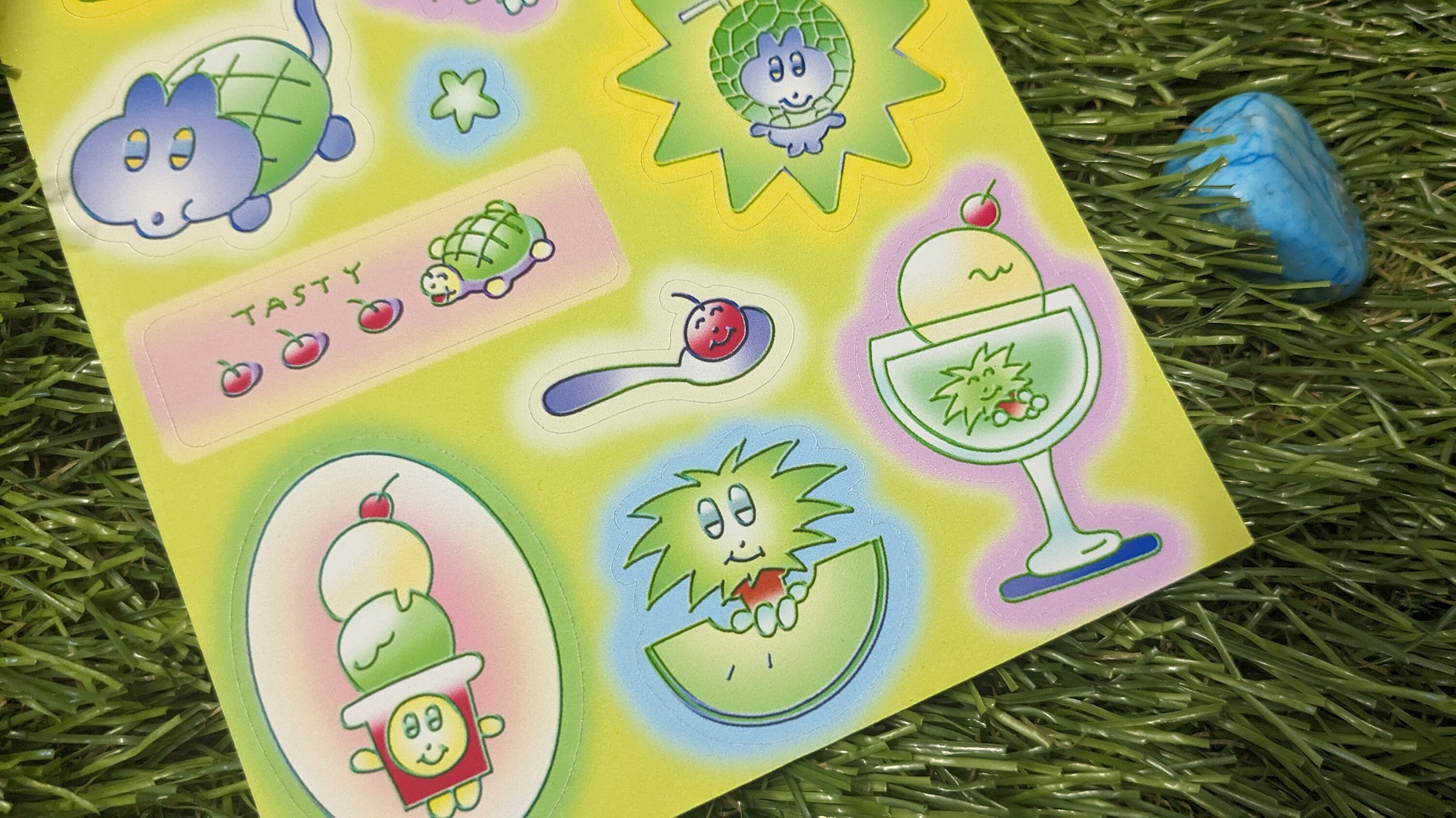 Melon Soda Sticker Sheets // Cute, Kawaii, Kitsch, Unique, Kidcore ...