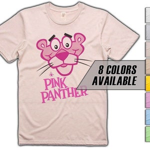 Pink Panther V1 movie T shirt 8 colors 8 sizes S-5XL vintage look soft cotton T shirt